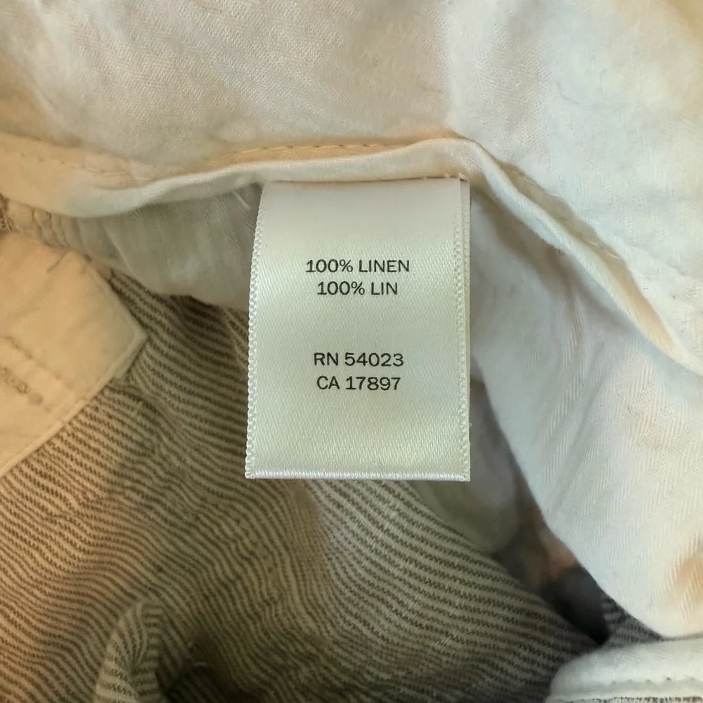Banana Republic Linen Chinos Relaxed Fit